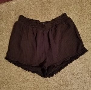 Black madewell stretch shorts